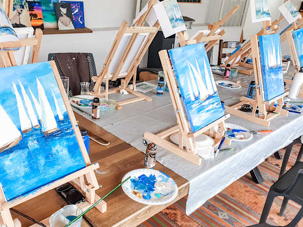 Paint & Sip class